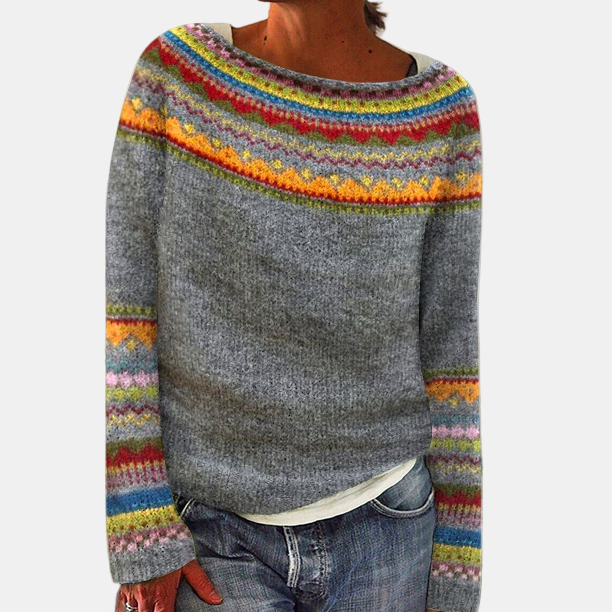 Odalys | Cozy Retro Sweater