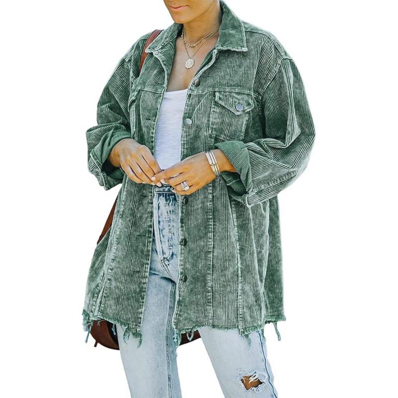 RIVA™ - Vintage Loose Oversized Button Down Jacket