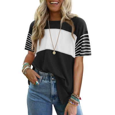 LENIX™ – Everyday Breathable Stripe Crewneck