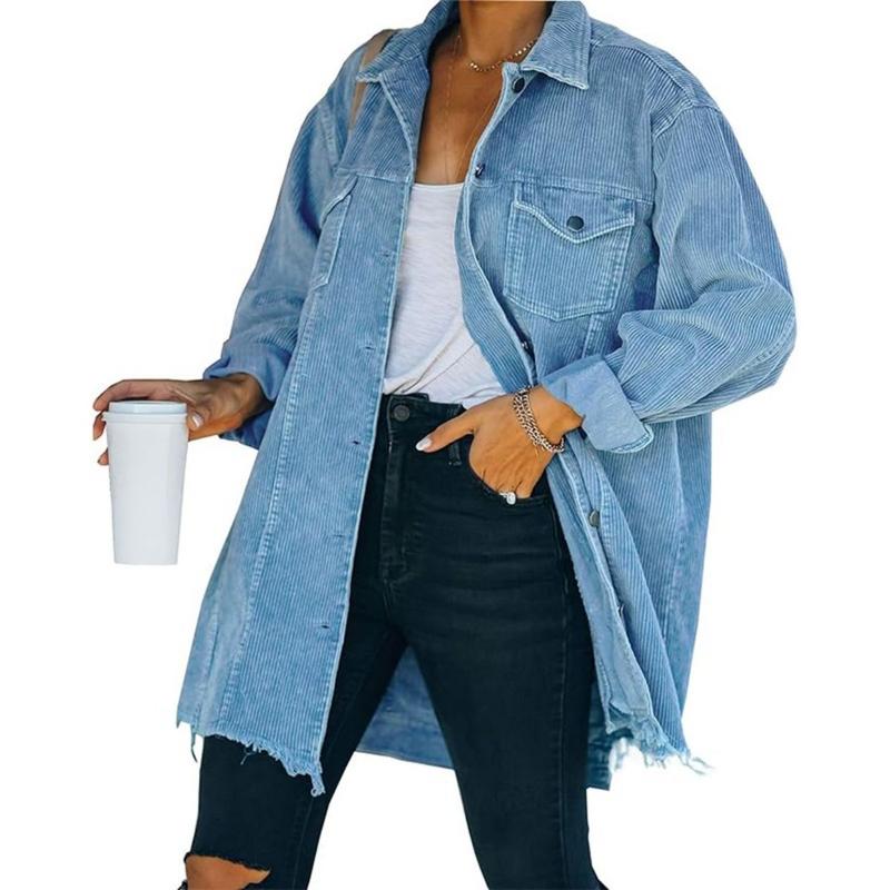 RIVA™ - Vintage Loose Oversized Button Down Jacket