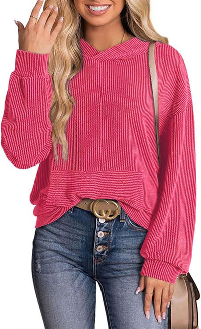 FORTUNA™ – Cozy Soft Casual Long Sleeve Hoodie