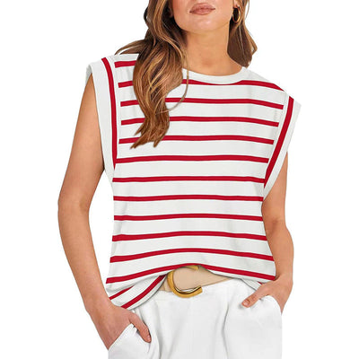 RAYANU™ – Lightweight Everyday Summer Cap Sleeve Top