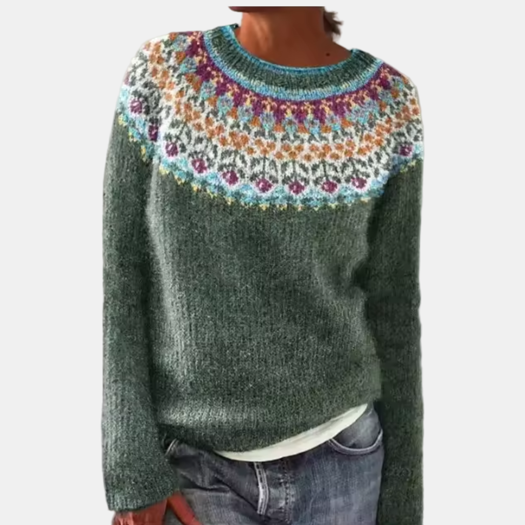 Sylvie | Cozy Retro Sweater