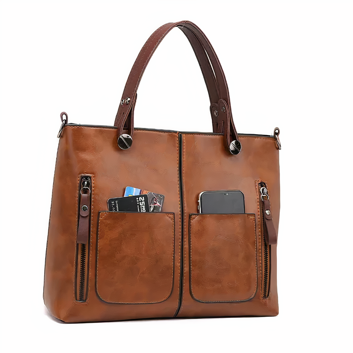 GAIL | VINTAGE LEATHER CROSSBODY BAG