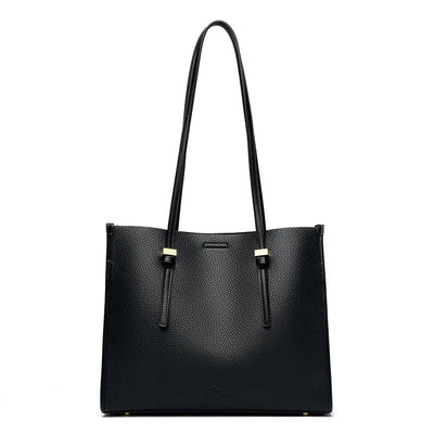 Elegant everyday bag with a leather look