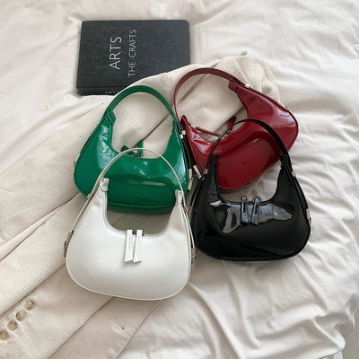 Vintage Crescent-Shaped Bella™ Handbag