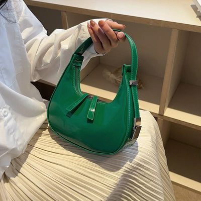 Vintage Crescent-Shaped Bella™ Handbag