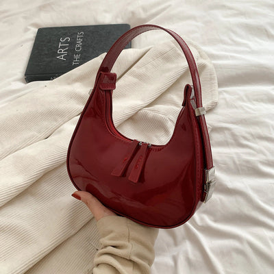 Vintage Crescent-Shaped Bella™ Handbag