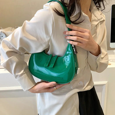 Vintage Crescent-Shaped Bella™ Handbag