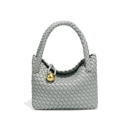 ASTRID™ | Elegant Leather Bag with Golden Accents