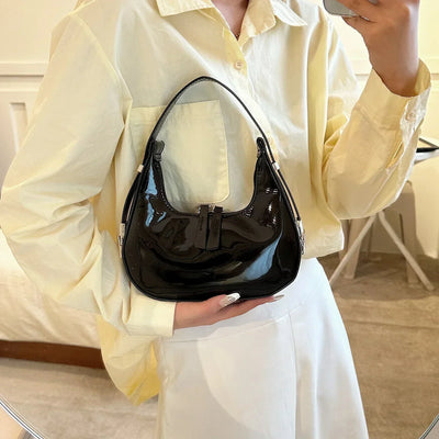 Vintage Crescent-Shaped Bella™ Handbag