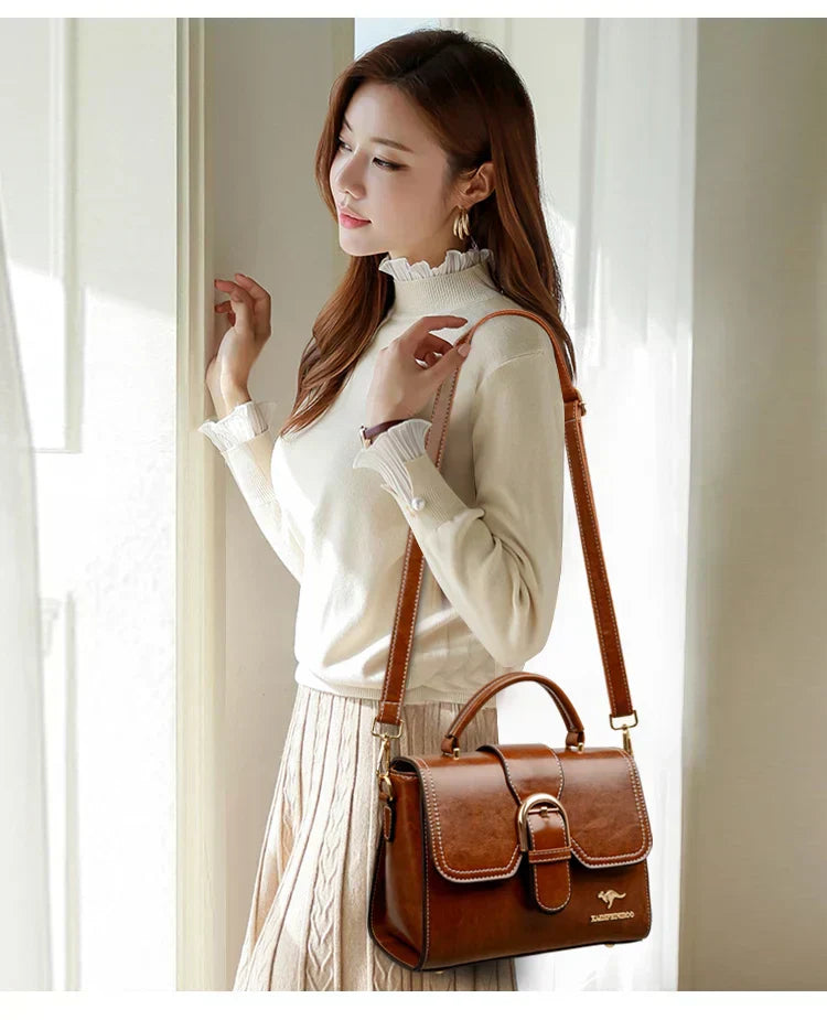 Sandra™ – Luxury Mini Bag with Classic Closure