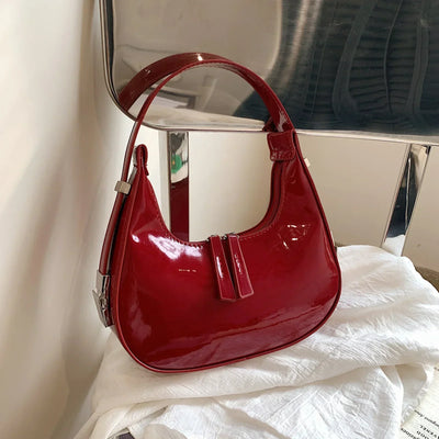 Vintage Crescent-Shaped Bella™ Handbag