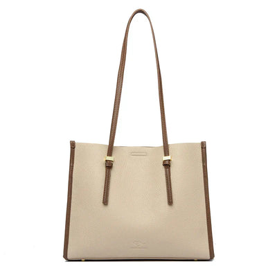 Elegant everyday bag with a leather look