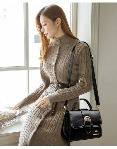 Sandra™ – Luxury Mini Bag with Classic Closure