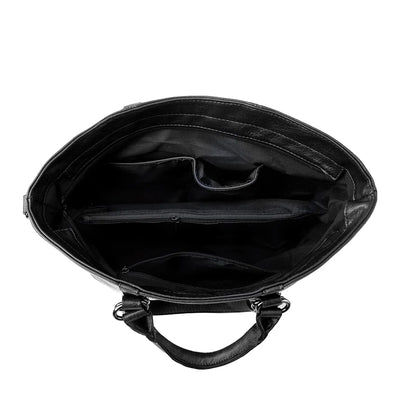 Signe™ | Elegant Large Leather Shoulder Bag