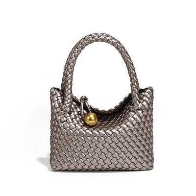 ASTRID™ | Elegant Leather Bag with Golden Accents