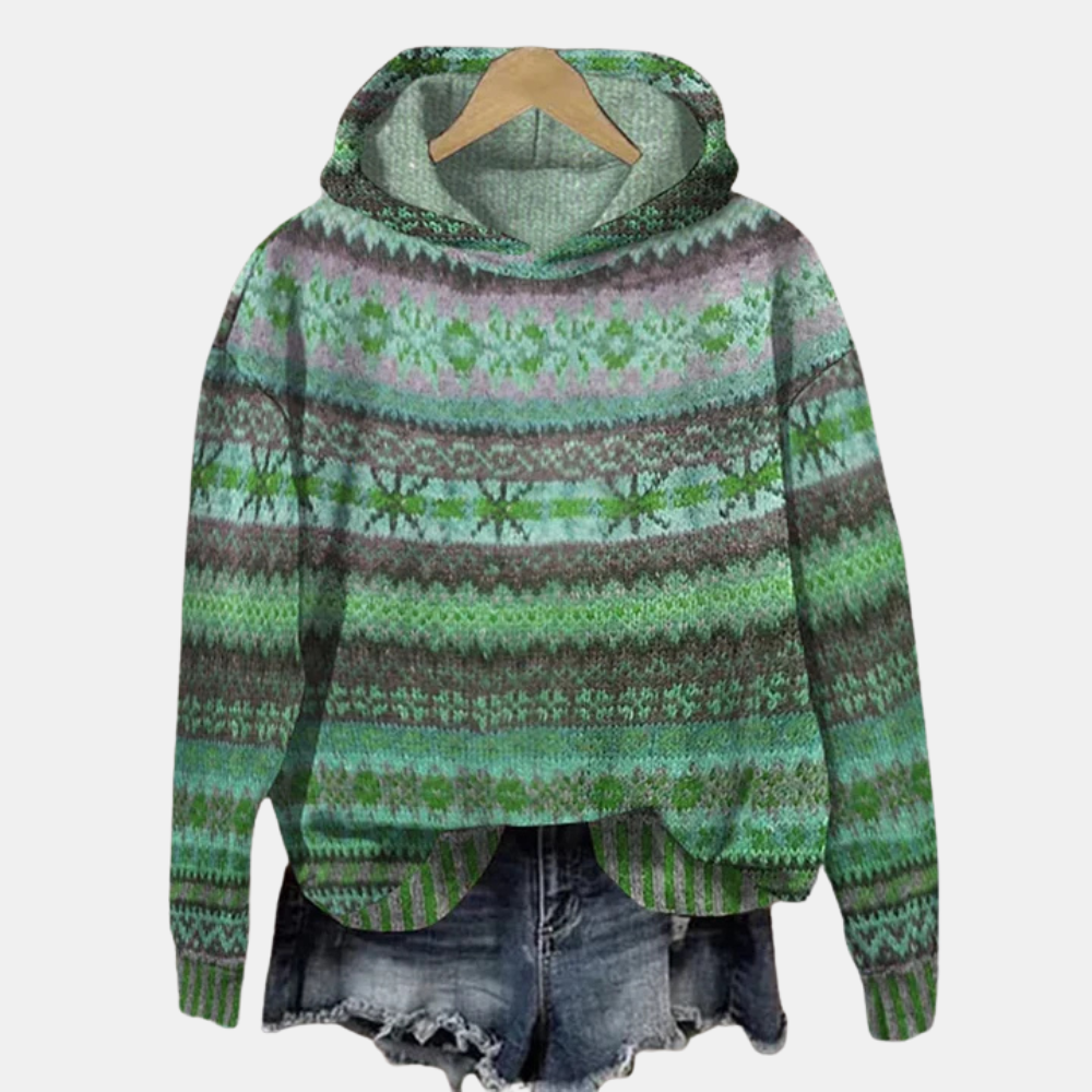 Evadne | Ethnic Knit Sweater